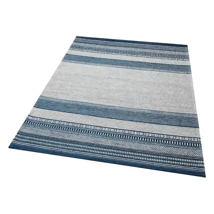 SMART HALI 0667 Kolay Kullanımlı Çok Renkli Modern İnce Dokuma Halı