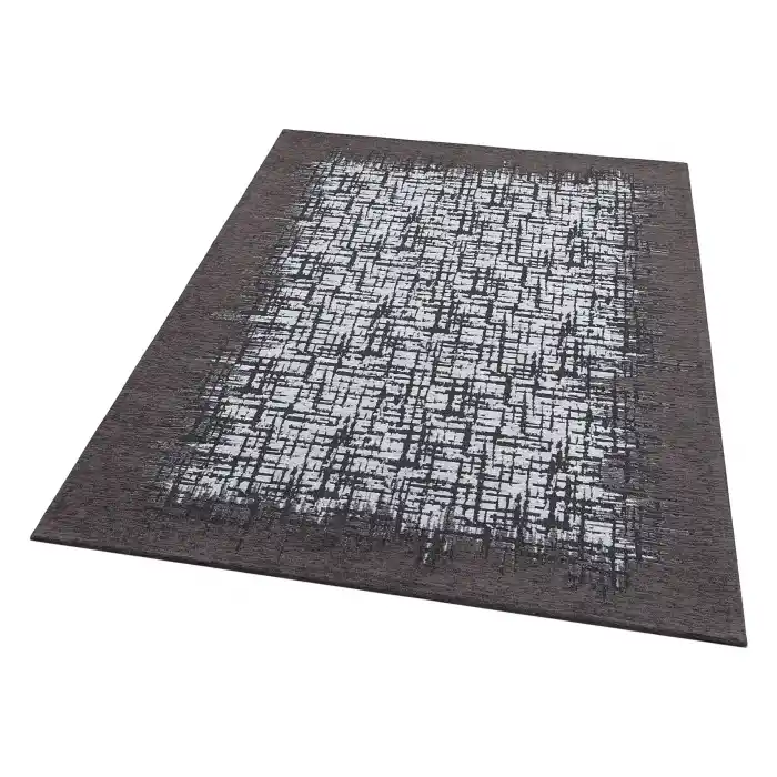 SMART HALI 0705 Kolay Kullanımlı Çok Renkli Modern İnce Dokuma Halı