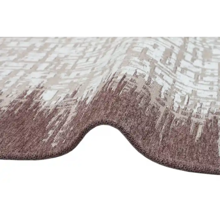 SMART HALI 0712 Kolay Kullanımlı Çok Renkli Modern İnce Dokuma Halı