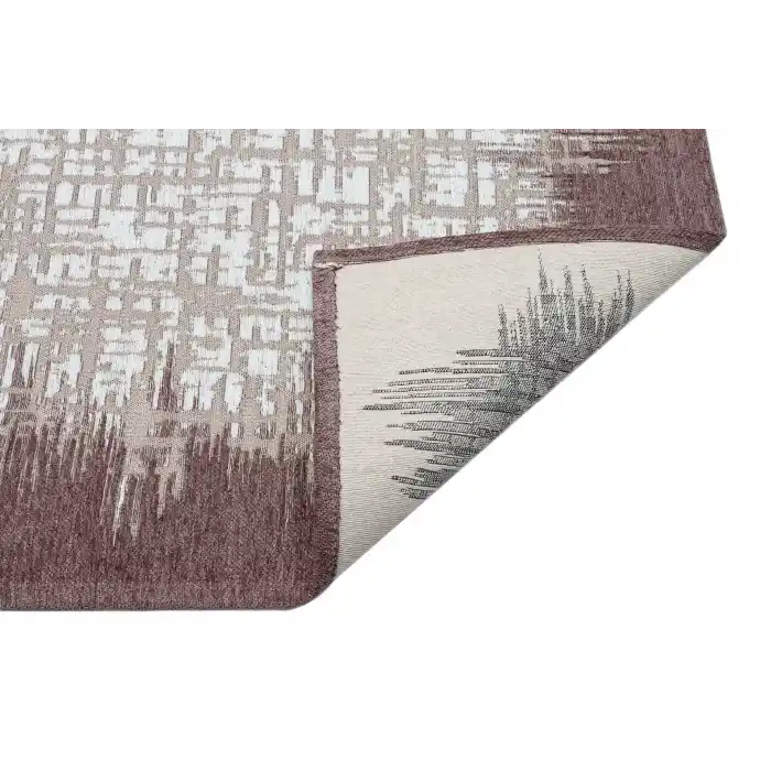 SMART HALI 0712 Kolay Kullanımlı Çok Renkli Modern İnce Dokuma Halı