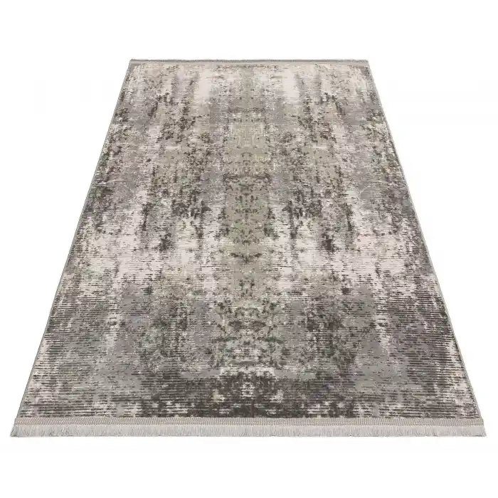 SAVONA HALI 0006 Hav Toz Vermez Yıkanabilir Kaymaz Modern Soyut Desenli Makine Halısı