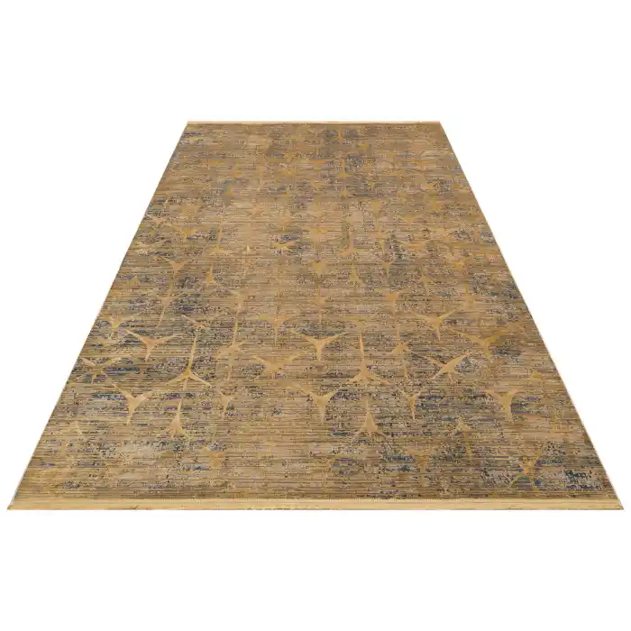 VERONA DYED HALI 0193 Overdyed Kolay Kullanımlı Yumuşak İpeksi Tuşeli Yüksek Alçak Oymalı Modern İnce Makine Halısı