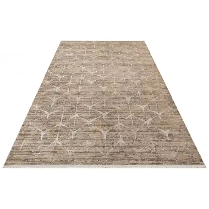 VERONA DYED HALI 0200 Overdyed Kolay Kullanımlı Yumuşak İpeksi Tuşeli Yüksek Alçak Oymalı Modern İnce Makine Halısı