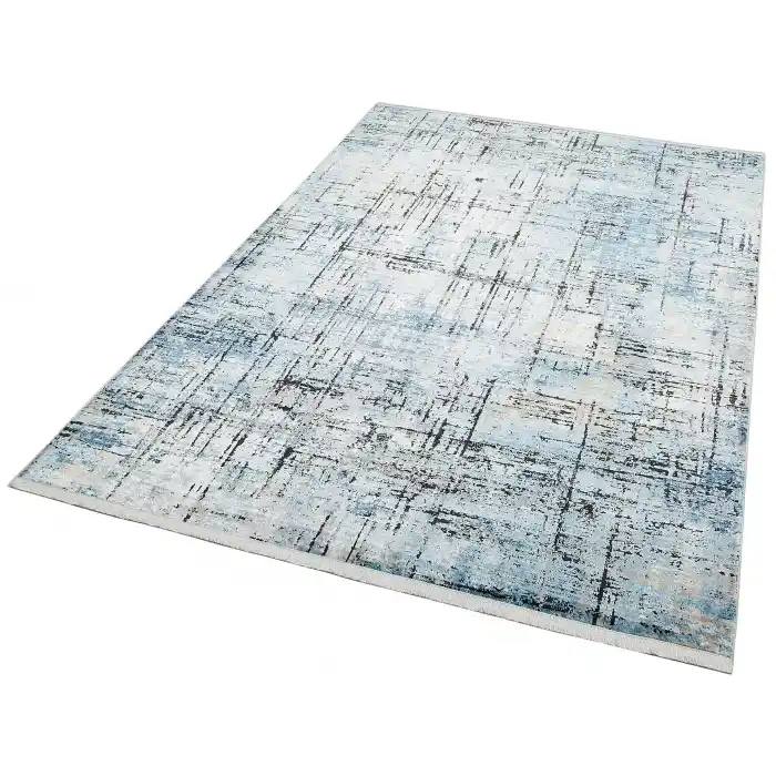 VERONA HALI 0285 Kolay Kullanımlı Yumuşak İpeksi Tuşeli Yüksek Alçak Oymalı Modern İnce Makine Halısı