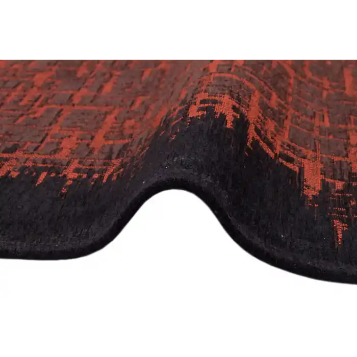 SMART HALI 0719 Kolay Kullanımlı Çok Renkli Modern İnce Dokuma Halı