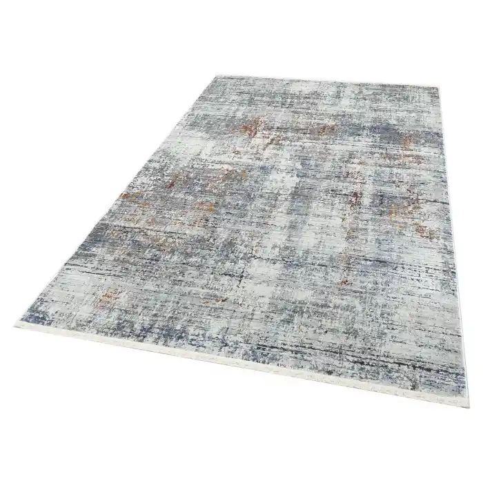 SOLE HALI 0031 Kolay Kullanımlı Hav Toz Vermez Çok Renkli Parlak Modern Makine Halısı