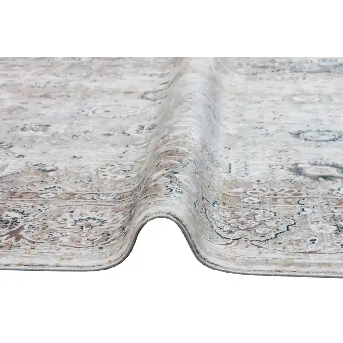 VERONA HALI 0385 Kolay Kullanımlı Yumuşak İpeksi Tuşeli Yüksek Alçak Oymalı Modern İnce Makine Halısı