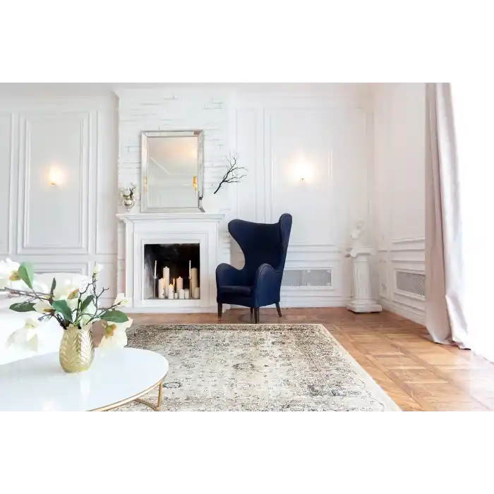 VERONA HALI 0385 Kolay Kullanımlı Yumuşak İpeksi Tuşeli Yüksek Alçak Oymalı Modern İnce Makine Halısı