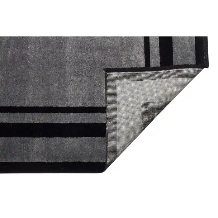 VOGUE HALI 0186 El Emeği ile Özel Tezgahlarda Üretilen Şık Bordür Desenli Art Deco Bambu Uşak Halısı