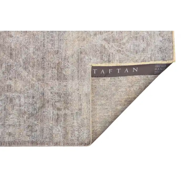 TAFTAN HALI 0033 Pakistan Overdyed Tarzı Özel Hav Vermeyen ve El Emeği ile Özel Tezgahlarda Üretilen Uşak Halısı