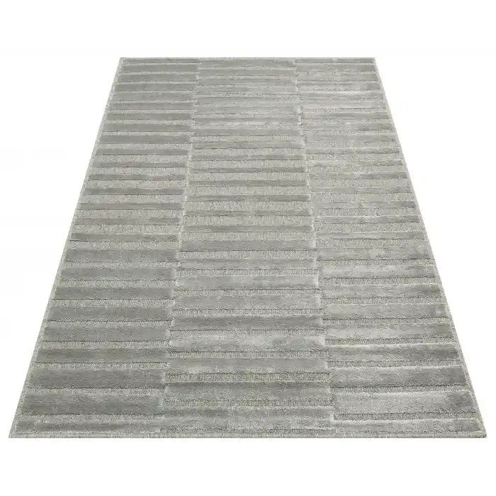 ZENITH HALI 0022 Yüksek Alçak Dokulu Naturel Yün ve Viskon Modern Dokuma Halı