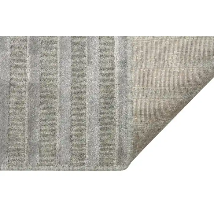 ZENITH HALI 0022 Yüksek Alçak Dokulu Naturel Yün ve Viskon Modern Dokuma Halı