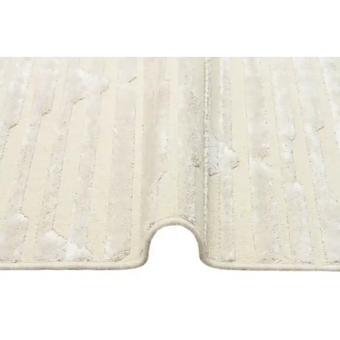 ZENITH HALI 0065 Yüksek Alçak Dokulu Naturel Yün ve Viskon Modern Dokuma Halı