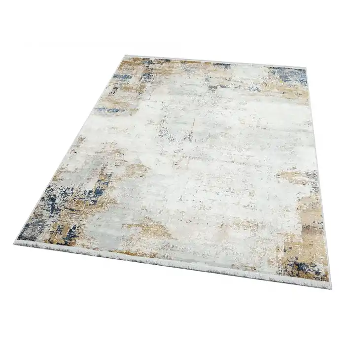 VERONA HALI 0145 Kolay Kullanımlı Yumuşak İpeksi Tuşeli Yüksek Alçak Oymalı Modern İnce Makine Halısı