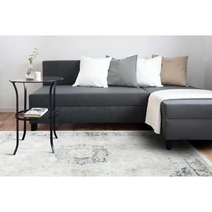 VERONA HALI 0179 Kolay Kullanımlı Yumuşak İpeksi Tuşeli Yüksek Alçak Oymalı Modern İnce Makine Halısı