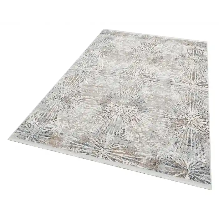 VERONA HALI 0363 Kolay Kullanımlı Yumuşak İpeksi Tuşeli Yüksek Alçak Oymalı Modern İnce Makine Halısı