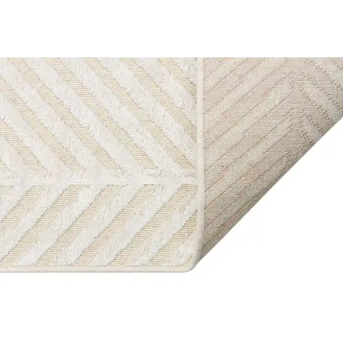 ZENITH HALI 0087 Yüksek Alçak Dokulu Naturel Yün ve Viskon Modern Dokuma Halı