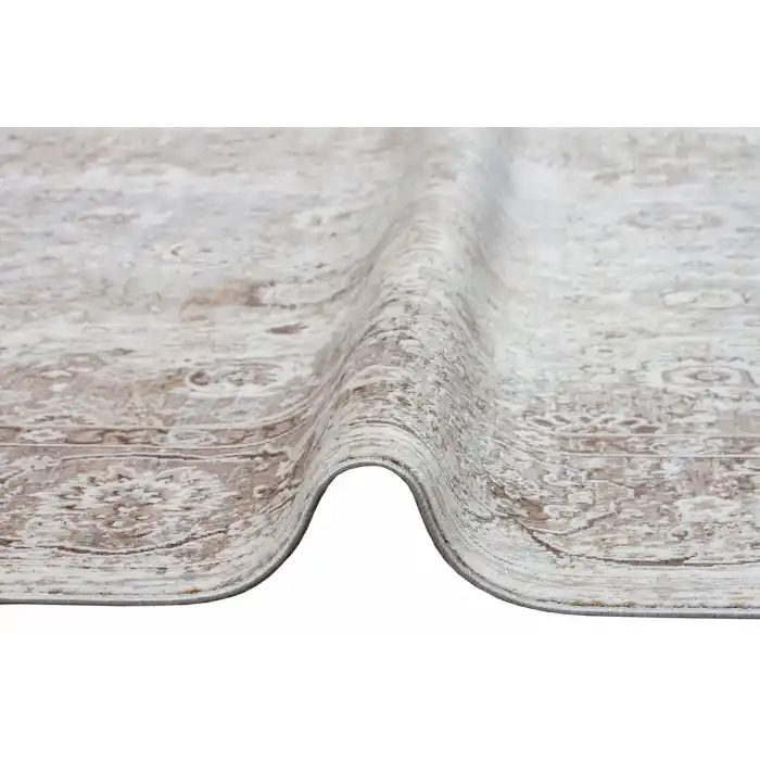 VERONA HALI 0402 Kolay Kullanımlı Yumuşak İpeksi Tuşeli Yüksek Alçak Oymalı Modern İnce Makine Halısı