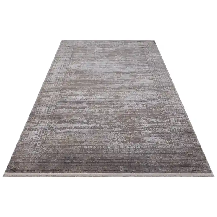 FRESCO DYED HALI 0064 Overdyed Yüksek Alçak Dokulu Özel Işıltılı Yüksek Kaliteli Sık Dokuma Modern Salon Halısı