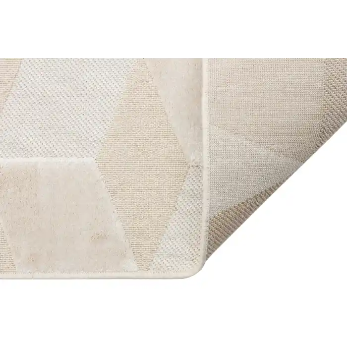 ZENITH HALI 0096 Yüksek Alçak Dokulu Naturel Yün ve Viskon Modern Dokuma Halı