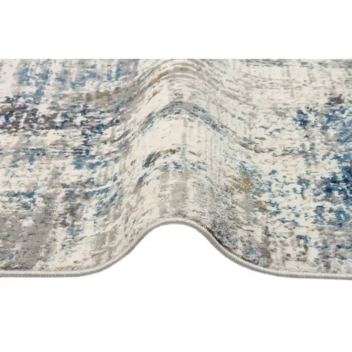 LAGOS HALI 0046 Hav Toz Vermez Eskitme Desenli Modern Makine Halısı