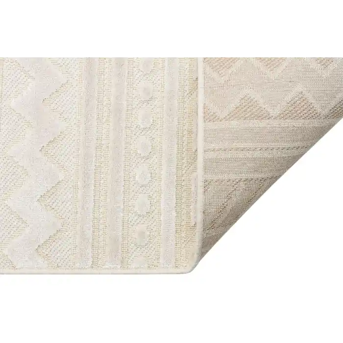 ZENITH HALI 0099 Yüksek Alçak Dokulu Naturel Yün ve Viskon Modern Dokuma Halı