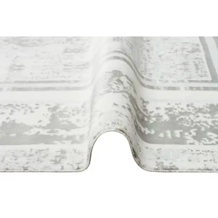 SATEEN HALI 0436 Hav Toz Vermez Yıkanabilir Kaymaz İnce Dokuma Modern Halı