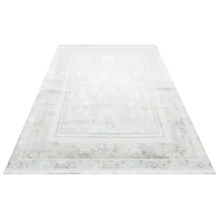 SATEEN HALI 0436 Hav Toz Vermez Yıkanabilir Kaymaz İnce Dokuma Modern Halı