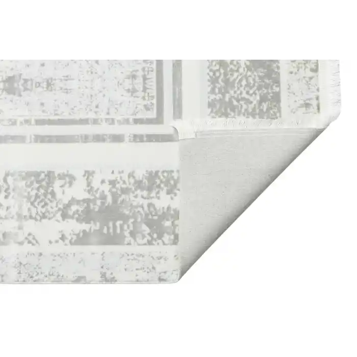 SATEEN HALI 0436 Hav Toz Vermez Yıkanabilir Kaymaz İnce Dokuma Modern Halı