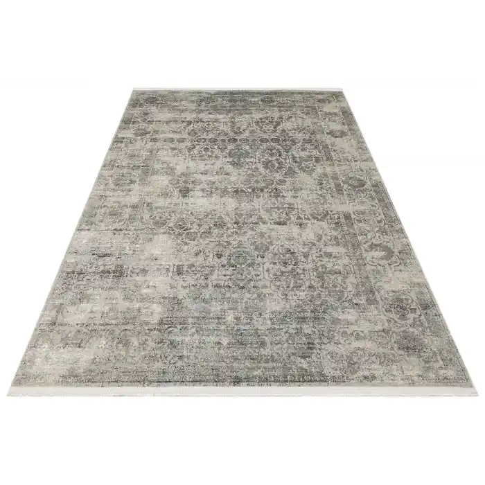 VERONA DYED HALI 0261 Overdyed Kolay Kullanımlı Yumuşak İpeksi Tuşeli Yüksek Alçak Oymalı Modern İnce Makine Halısı