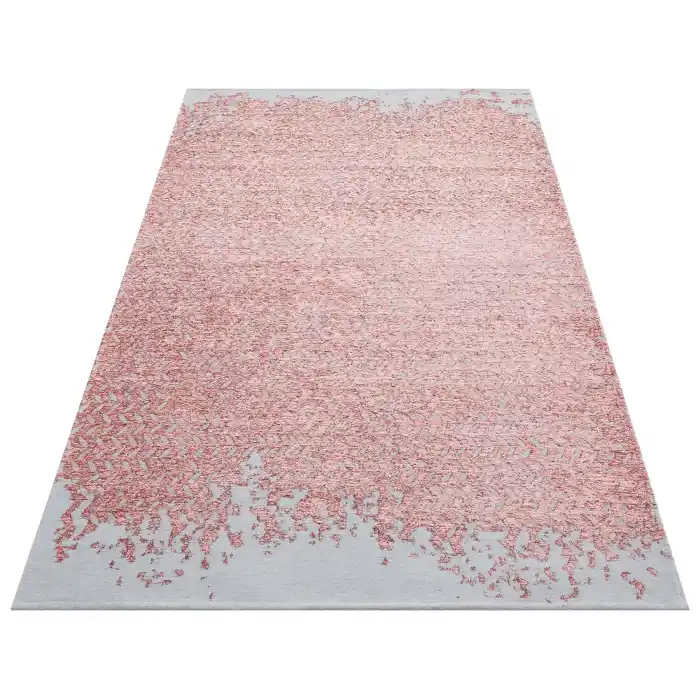 CAPELLA HALI 0264 Hav Toz Vermez Yüksek Alçak Dokuya Sahip Modern Dokuma Halı