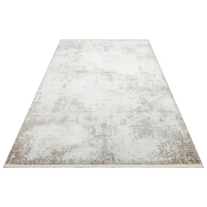 LAGOS HALI 0063 Hav Toz Vermez Eskitme Desenli Modern Makine Halısı