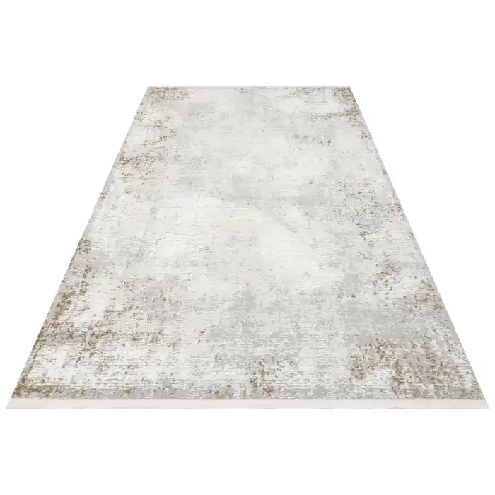 LAGOS HALI 0063 Hav Toz Vermez Eskitme Desenli Modern Makine Halısı