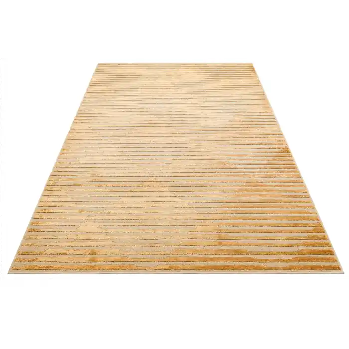 ZENITH DYED HALI 0032 Yüksek Alçak Dokulu Naturel Yün ve Viskon Modern Dokuma Halı