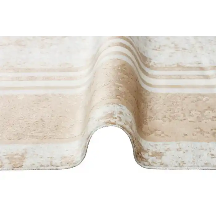 SATEEN HALI 0444 Hav Toz Vermez Yıkanabilir Kaymaz İnce Dokuma Modern Halı