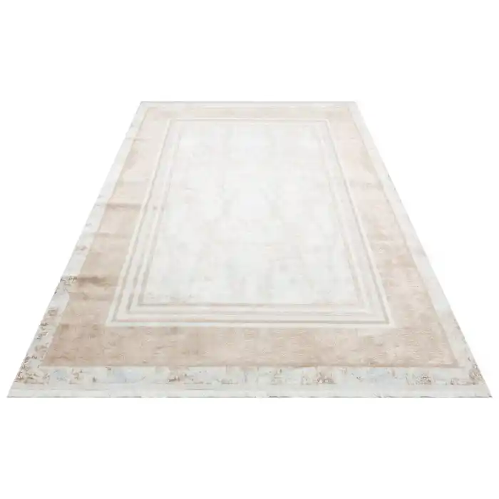 SATEEN HALI 0444 Hav Toz Vermez Yıkanabilir Kaymaz İnce Dokuma Modern Halı