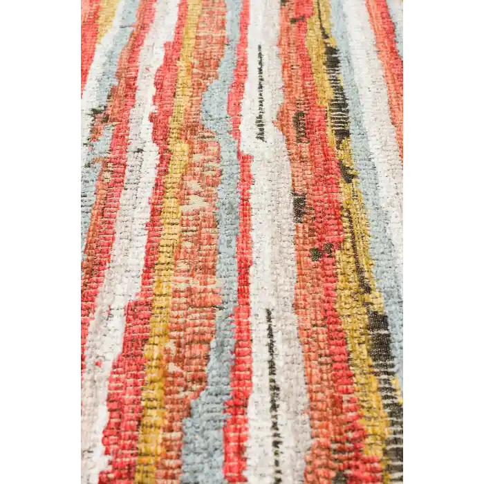 Brooklyn Brk 12 Multy Hasır Görünümlü Kaymaz Renkli Dokuma Modern Kilim