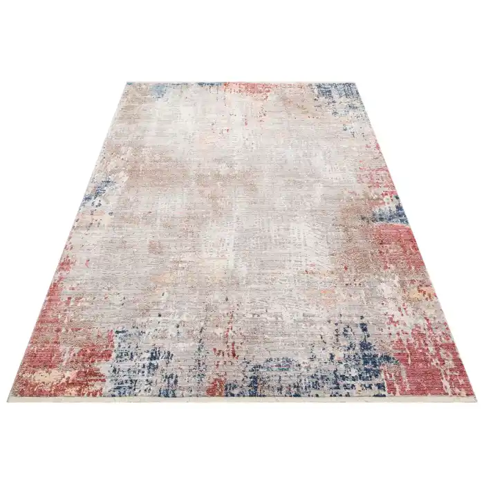 ALTAY HALI 0110 Yumuşak Tuşeli Etnik Desenlere Sahip Makine Halısı