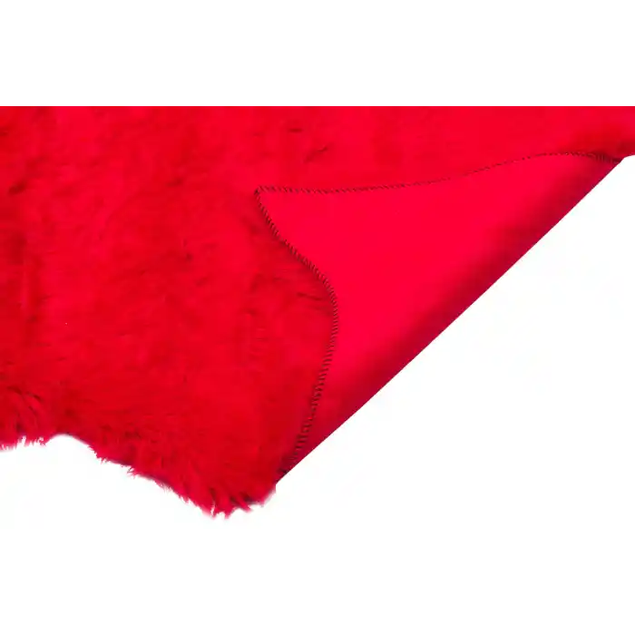 LOVELY POST 0141 Yumuşak Dokulu Uzun Tüylü Yıkanabilir Kuzu Postu