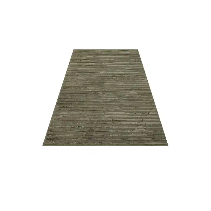 ZENITH DYED HALI 0149 Yüksek Alçak Dokulu Naturel Yün ve Viskon Modern Dokuma Halı