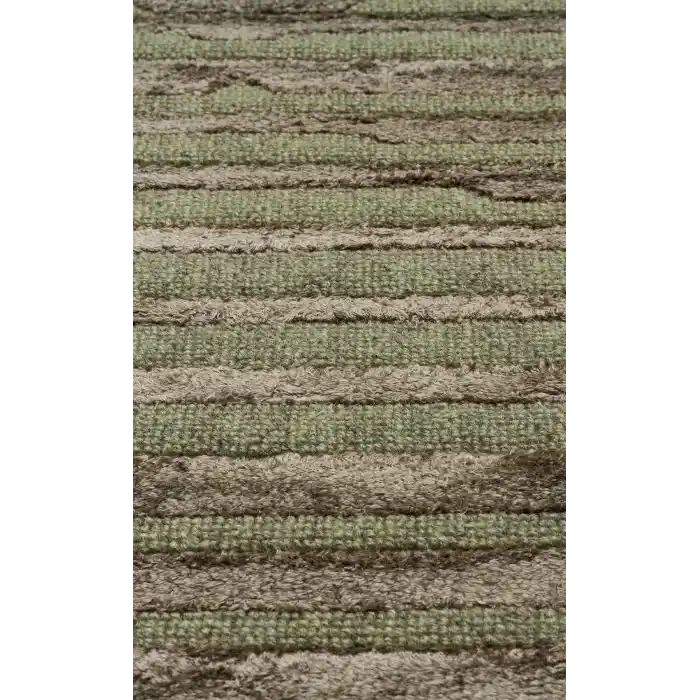 ZENITH DYED HALI 0149 Yüksek Alçak Dokulu Naturel Yün ve Viskon Modern Dokuma Halı