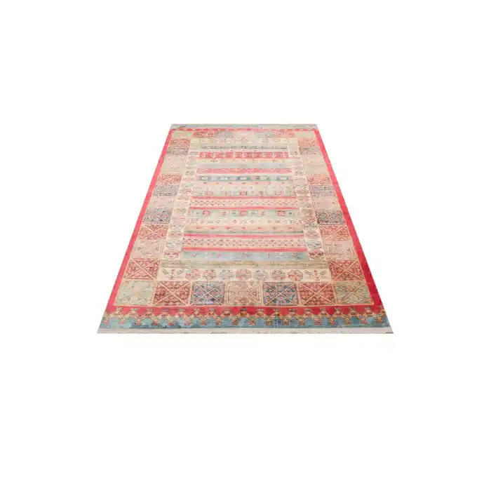 Antique ATK 04 Multy Yıkanabilir Modern Ve Etnik Desenli Kaymaz Tabanlı Makine Halısı