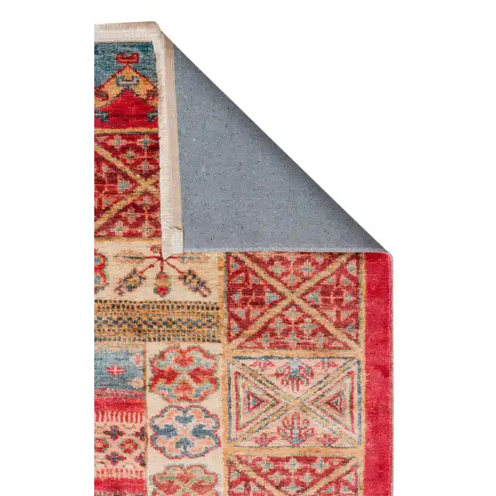 Antique ATK 04 Multy Yıkanabilir Modern Ve Etnik Desenli Kaymaz Tabanlı Makine Halısı
