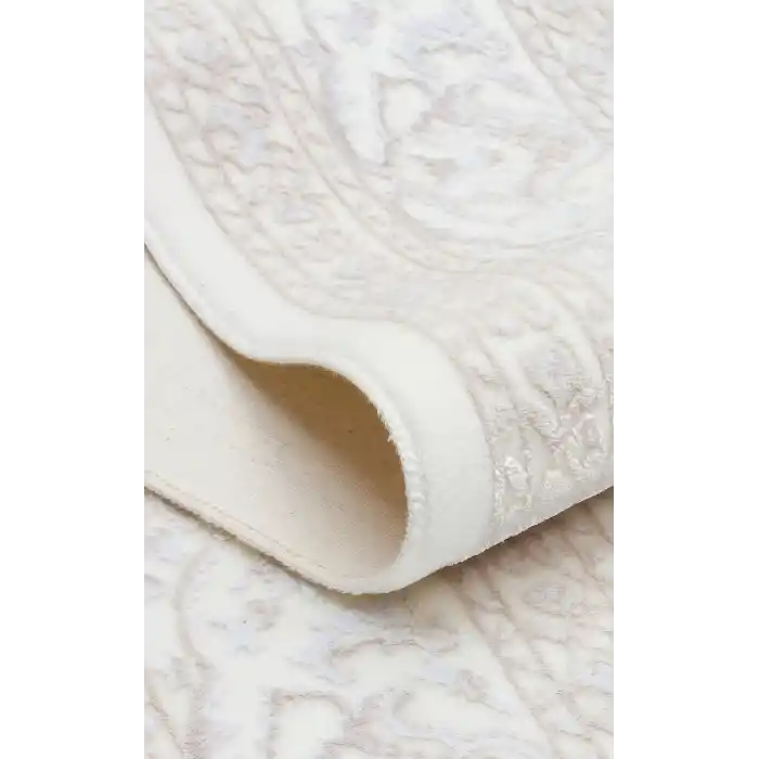 SATEEN HALI 0490 Hav Toz Vermez Yıkanabilir Kaymaz İnce Dokuma Modern Halı