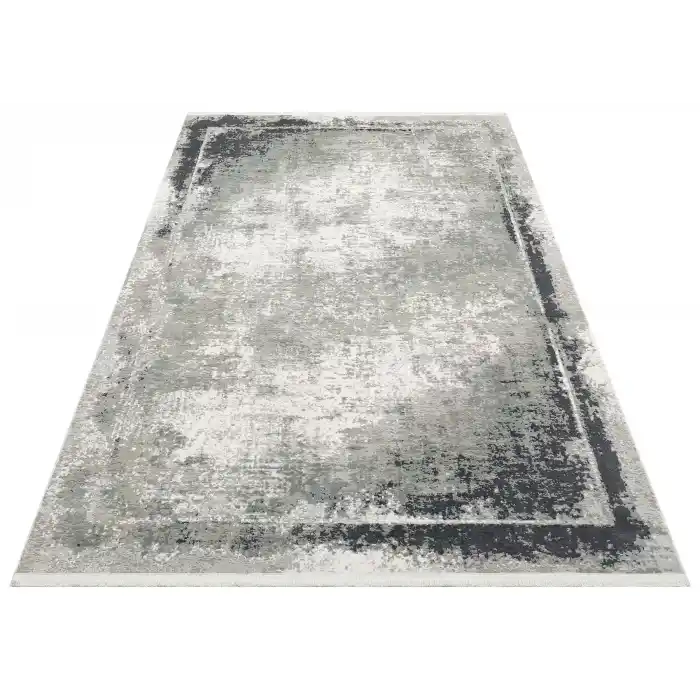 VERONA HALI 0580 Kolay Kullanımlı Yumuşak İpeksi Tuşeli Modern İnce Makine Halısı