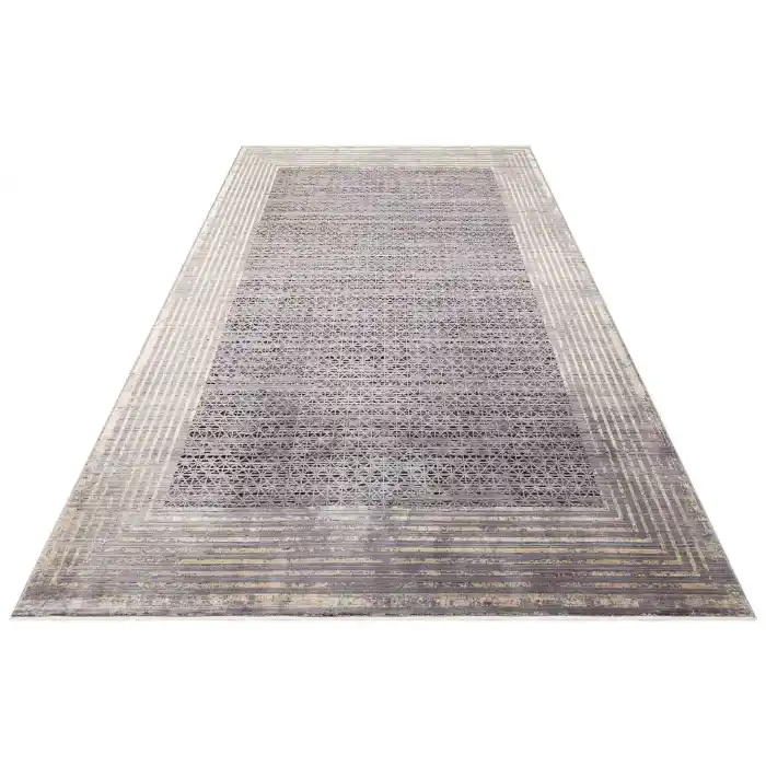 MAHAL HALI 0003 Art Deco Desenli Yüksek Kalite Sık Dokuma Salon Halısı