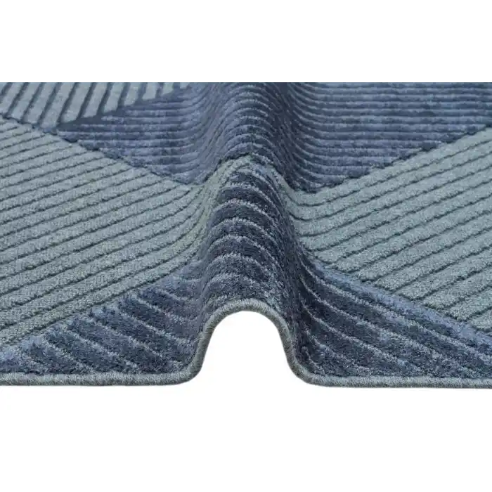 ZENITH DYED HALI 0013 Yüksek Alçak Dokulu Naturel Yün ve Viskon Modern Dokuma Halı