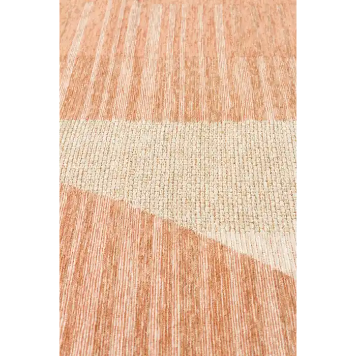 Brooklyn Brk 13 Natural Beıge 0187 Hasır Görünümlü Kaymaz Renkli Dokuma Modern Kilim