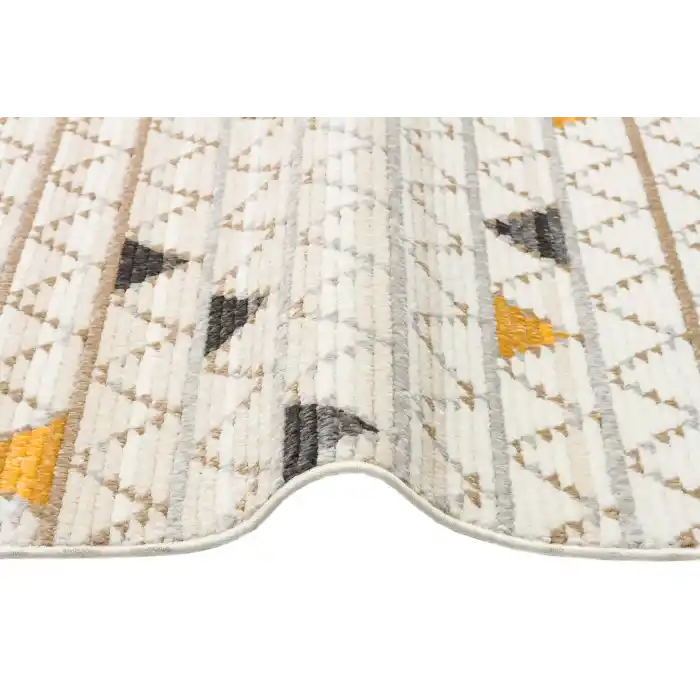 ZUMA HALI 0002 Hav Toz Vermez Modern Otantik Desenli Makine Halısı