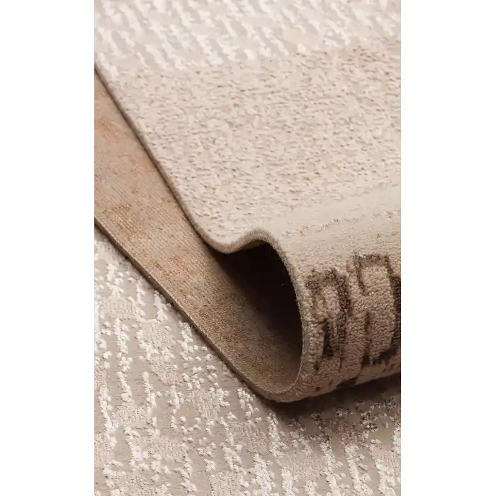 TORINO HALI 0031 Sık Dokuma Dökümlü Yere Oturan Hav Toz Vermez Yıkanabilir Kaymaz Tabanlı Modern Halı